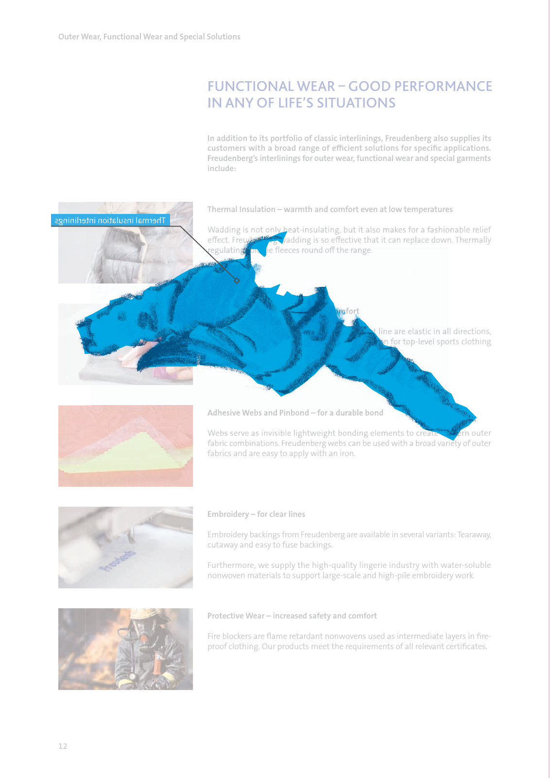 Vorschau FREUDENBERG apparel brochure Seite 22